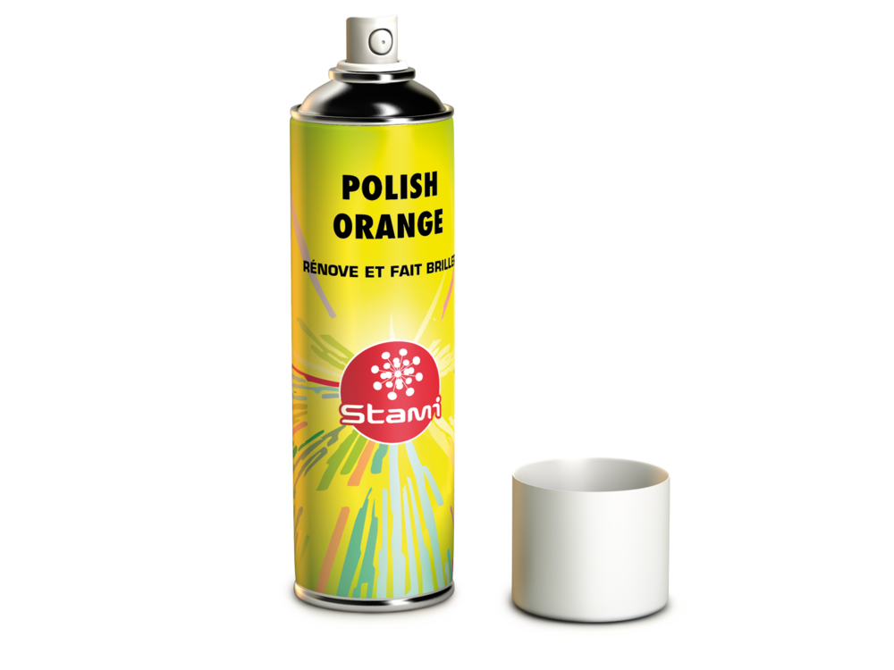 Polish orange silicone