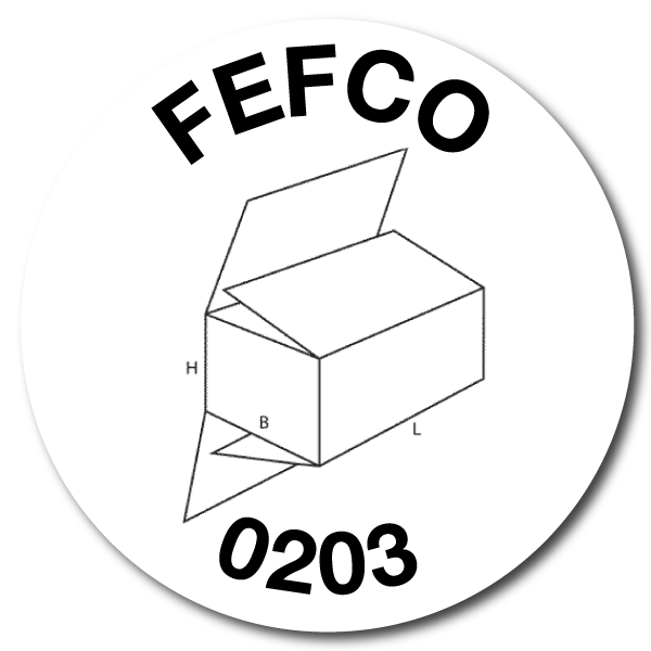 FEFCO 0203 rabats recouvrants